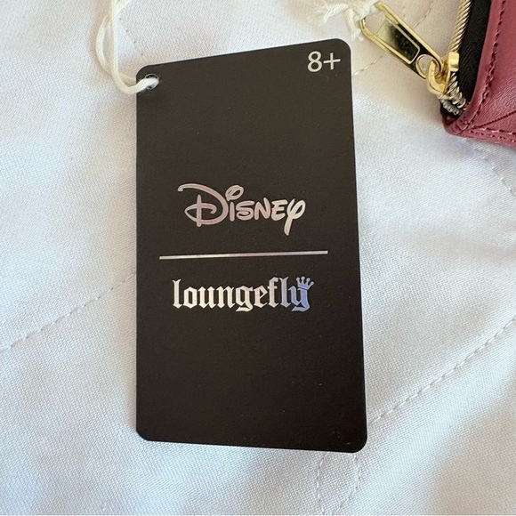 Disney Loungefly Red Velvet Bow Minnie Mouse Wallet - Picture 4 of 7